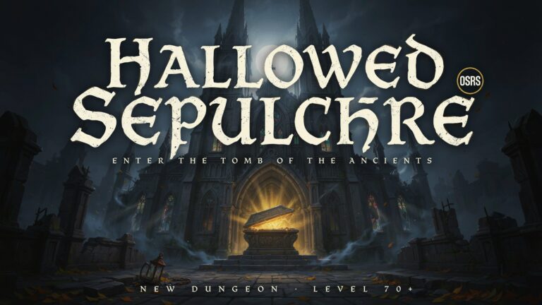 The Hallowed Sepulchre OSRS: The Agility Training That Actually Respects Your Time (Sort Of)