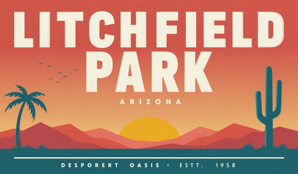 Litchfield Park, Arizona: The Tiny City Built on Tire Money, Cotton Fields, and One Very Important Executive's Personal Taste
