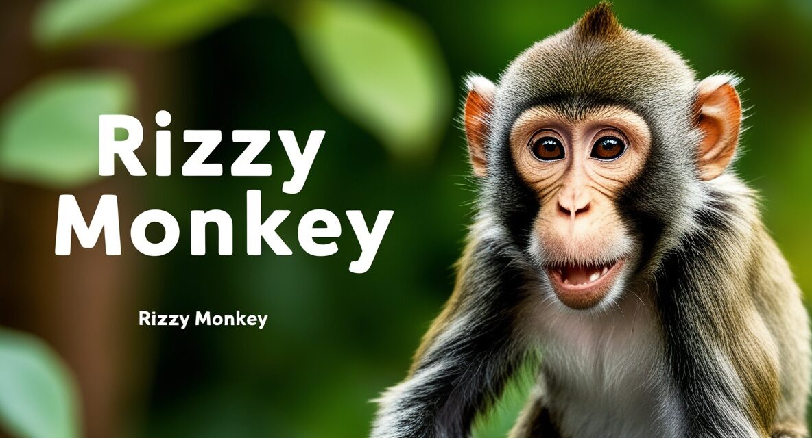 Rizzy Monkey: The Grinning Black Macaque That Took Over TikTok, Spawned a Crypto Coin, and Has Absolutely No Idea Any of This Happened