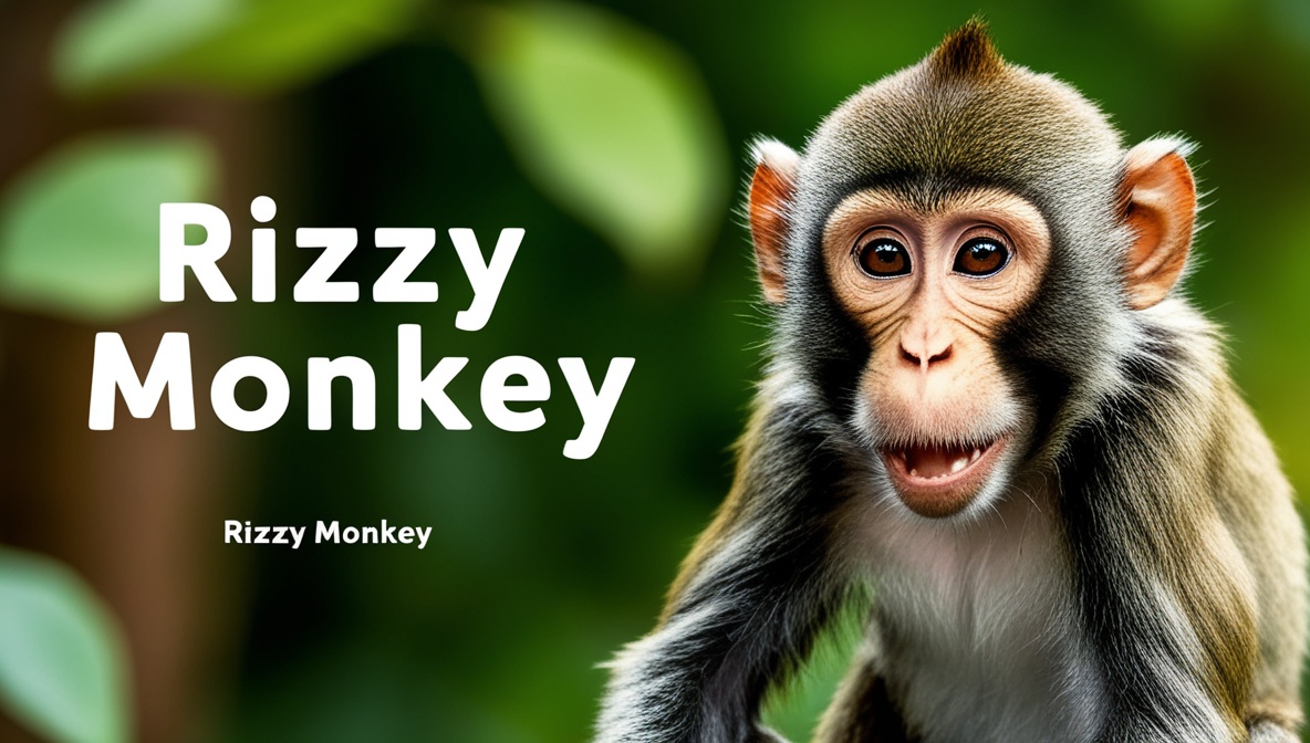 Rizzy Monkey: The Grinning Black Macaque That Took Over TikTok, Spawned a Crypto Coin, and Has Absolutely No Idea Any of This Happened